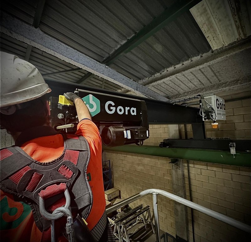 Venta y fabricación de puentes grúa de perfil ligero en Basauri 3