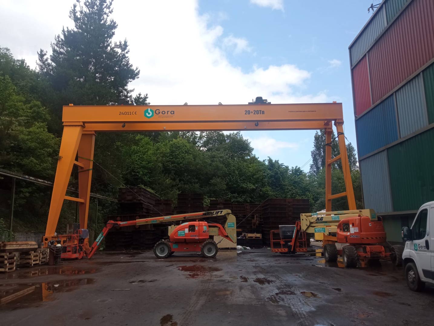 Venta y fabricación de puentes grúa en Basauri 5